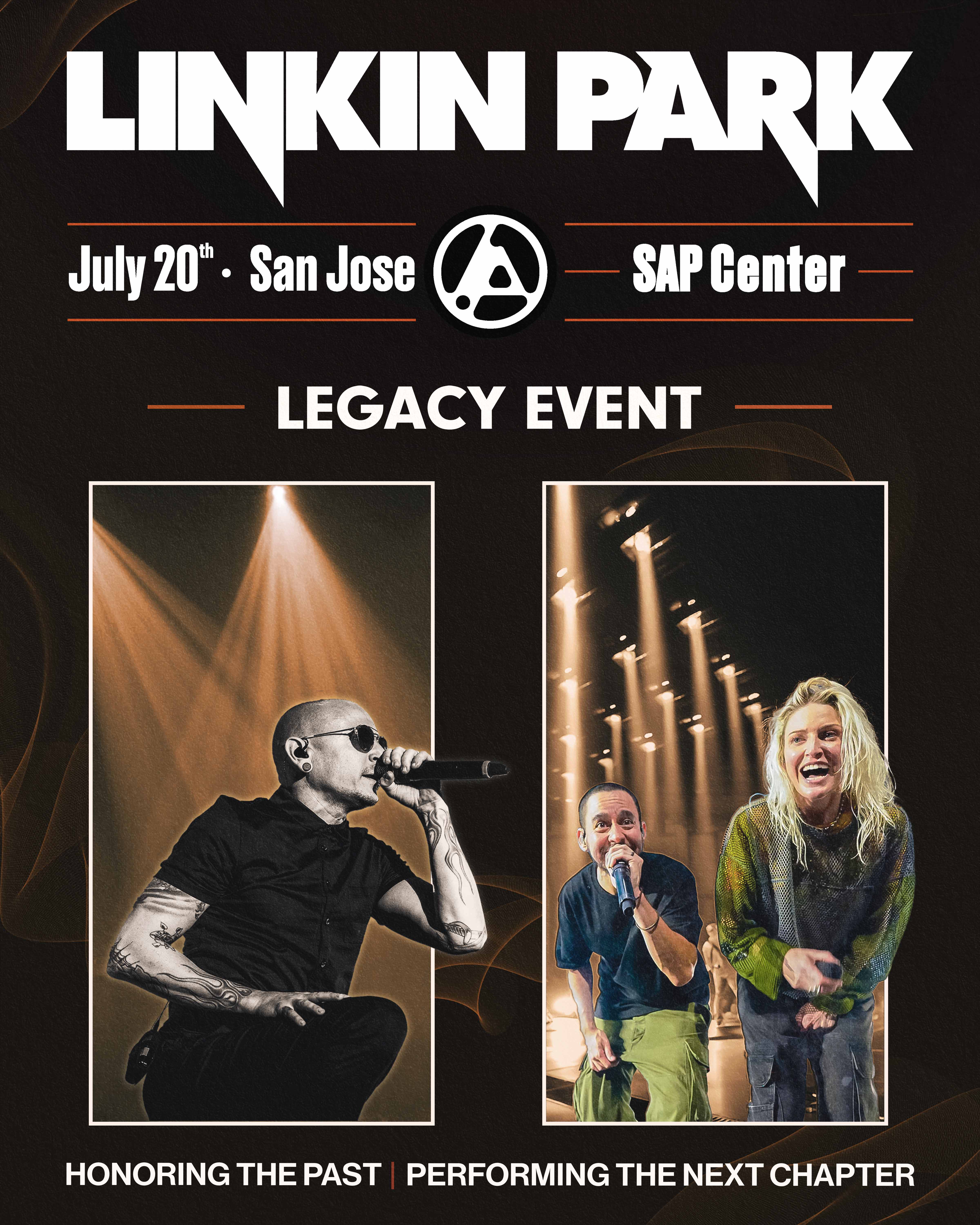 Linkin Park legacy event promotion poster